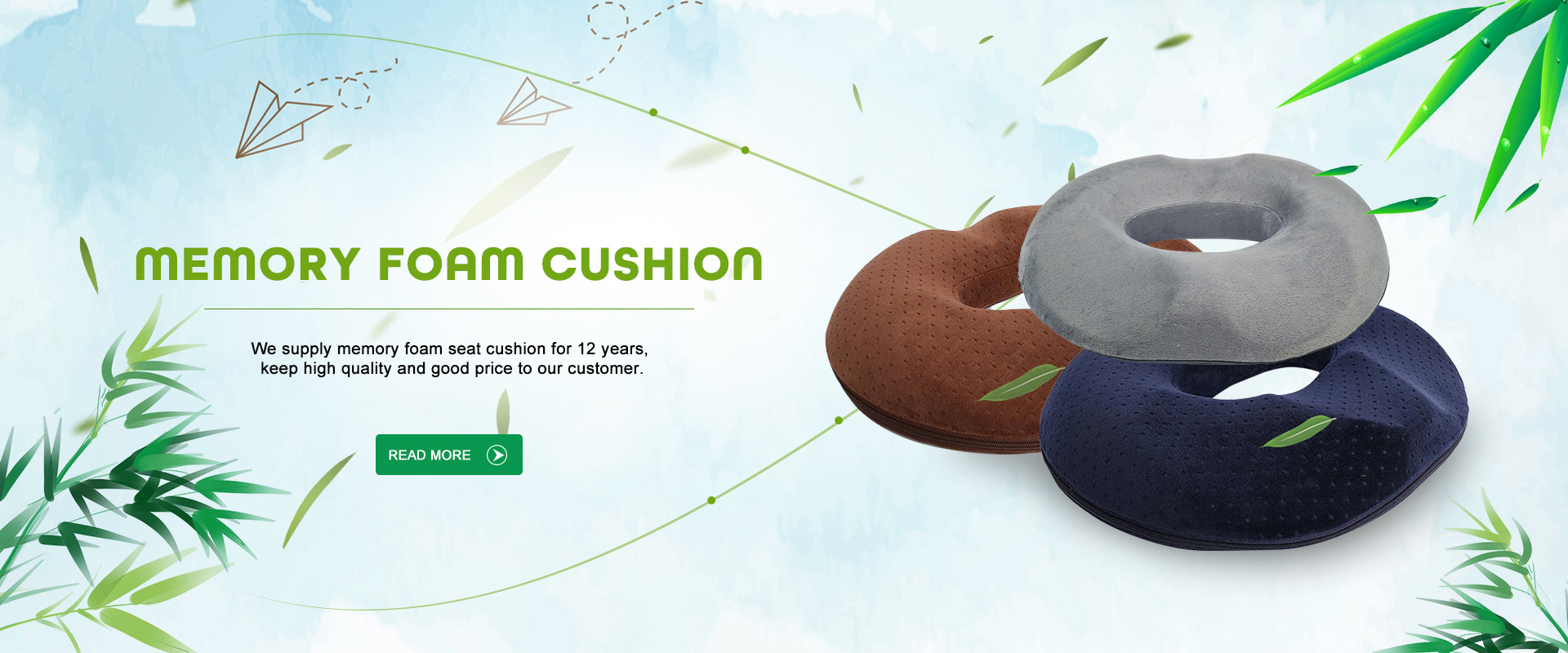 China Memory Foam Cushion Factory